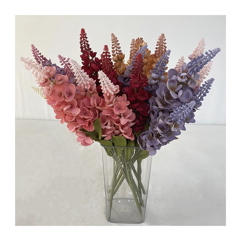 5 Forks Shell Shape Hyacinth Flower for Wedding Decoration