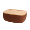Bamboo Portable Lap Desk Laptop Pillow Table Laptop Cushion Desk Notebook Stand Tray with Pillow Cushion