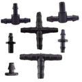 4/7 Capillary Three Way Four Way Drip Irrigation System Mini Garden Water Pipe Connector Plastic CNS