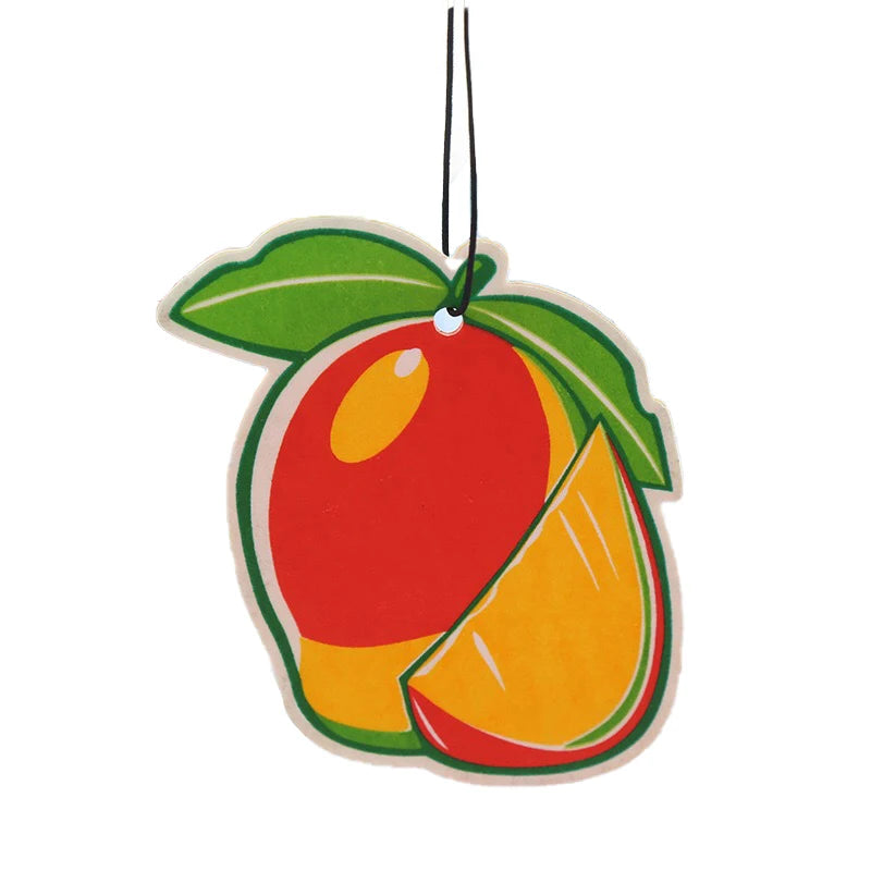 Customized Logo Air Freshener All Scents Refresh Paper Car Fragrance with UV Printing
