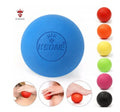 Pilates Custom Ball Design Logo Fitness Massager Rubber Lacrosse Balls