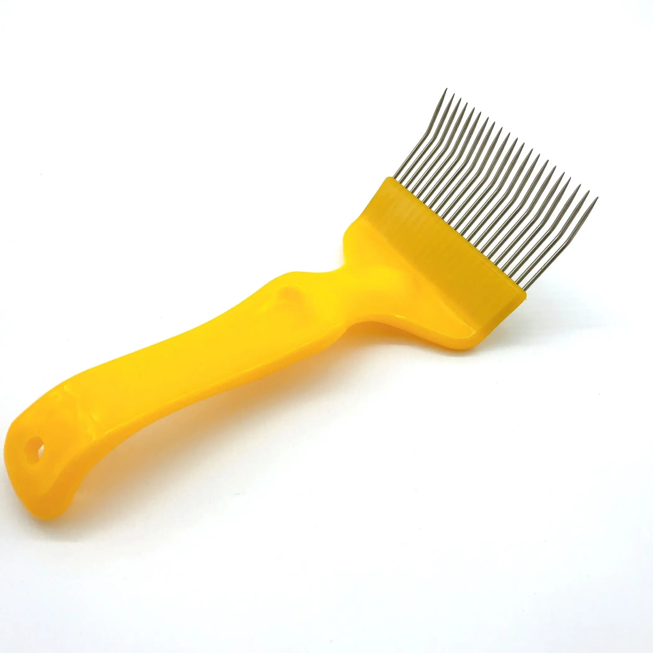 Beekeeping 21 Pin Stainless Steel Bends Tines Comb Uncapping Fork Cut Honey Fork Bee Beekeeping Tools