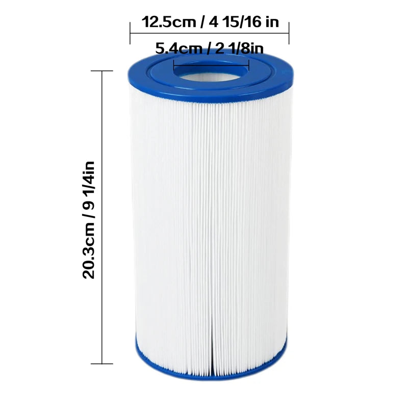 Factory Price 2500GHP Inflatable Swimming Pool Pump & Filter PP Material for Spa Pools & Water Filters