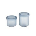 Storage Container Easy to Carry Baby Mini BPA-free Sealed Silicone Round Container Baby Food Storage Box