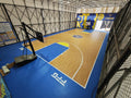 Indoor Sports Court PVC Basketball Flooring High Density Fireproof 7.0mm Thickness Good Shock Absorption
