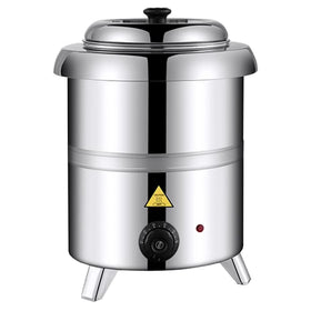 YITIAN Hotel Equipment Electric 201 Stainless Steel Soup Pot 10L 13L Large Capacity Insulated Soup Pot