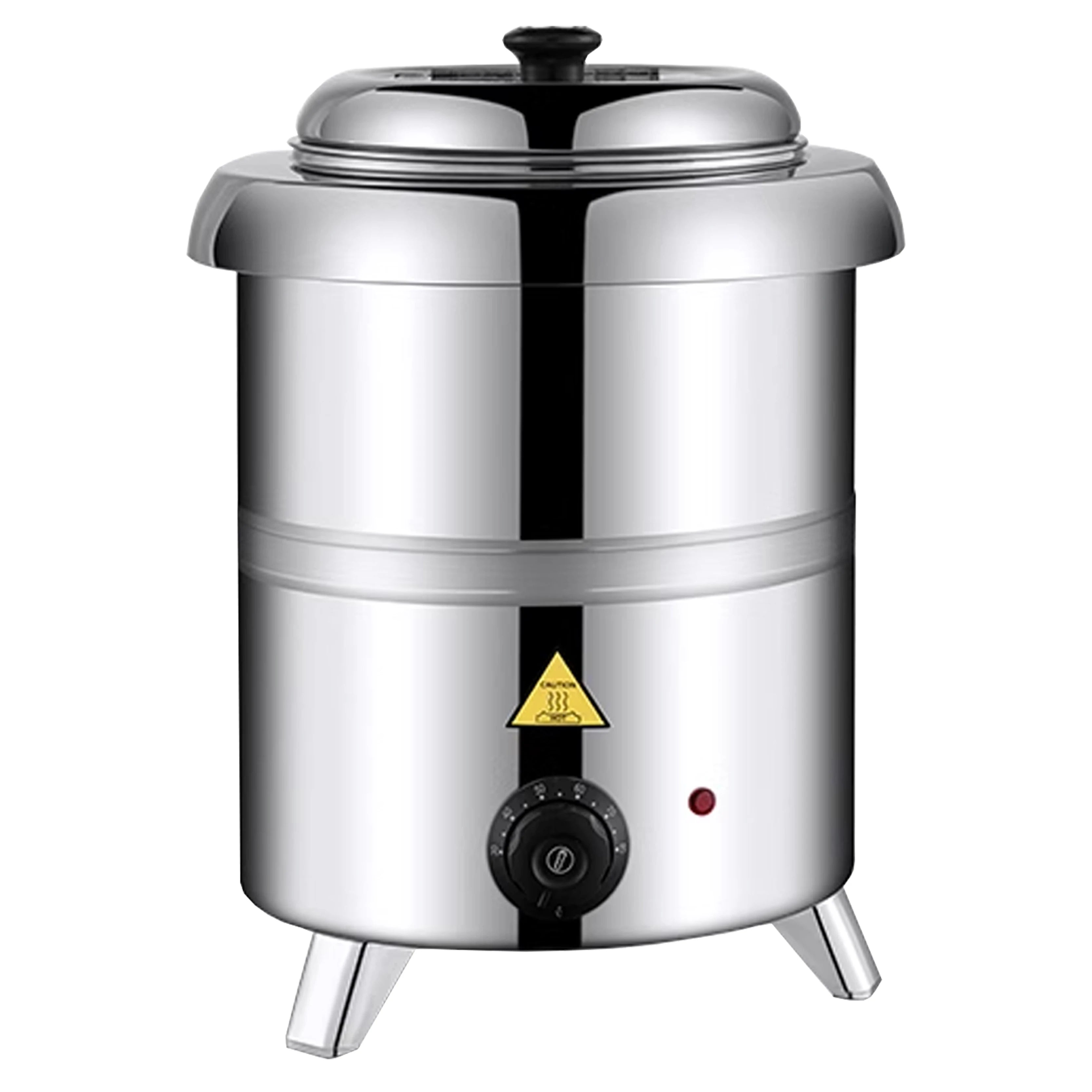 YITIAN Hotel Equipment Electric 201 Stainless Steel Soup Pot 10L 13L Large Capacity Insulated Soup Pot