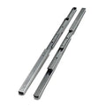 Truslide 20mm Wide 24mm Thick Light Load Four Fully Retractable Super Long Travel Drawer Sliding Display Cabinet Guide