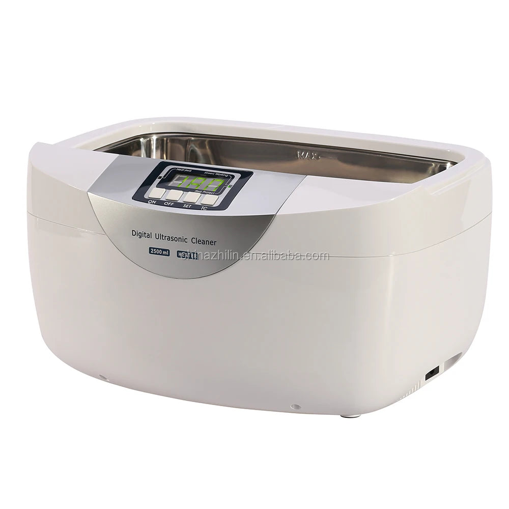 TUV Auto Ultrasonic Cleaning Machine 360Degree High Frequency Vibration Wash Cleaner Washing Jewelry Watch Ring Dentures Cleaner
