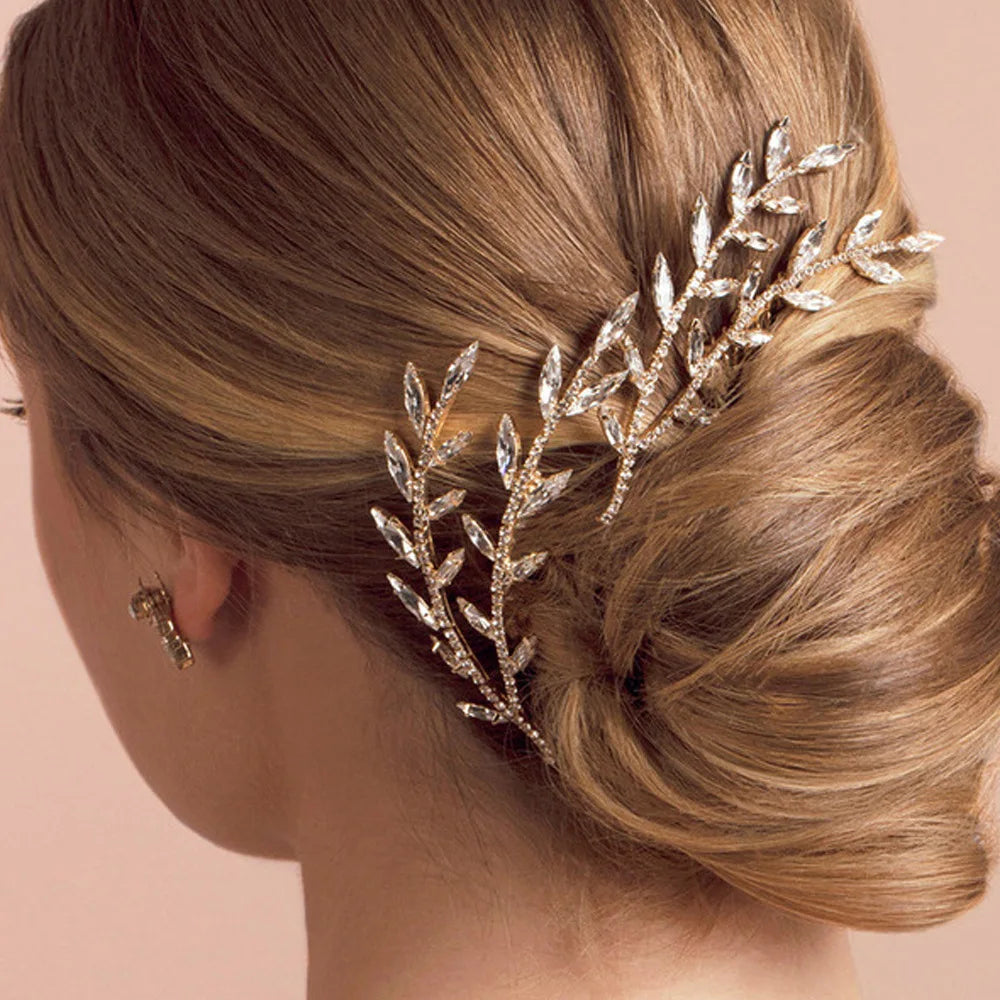 Branch Silver Hair Pieces Bridal Wedding Bridal Hair Comb Bridal Headpieces for Wedding