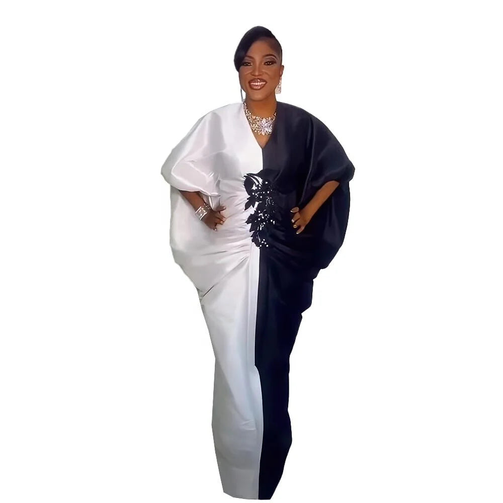 Factory Wholesale Free Fashion Plus Size African Dress for Ladies for Summer Winter and Spring Formal Occasions