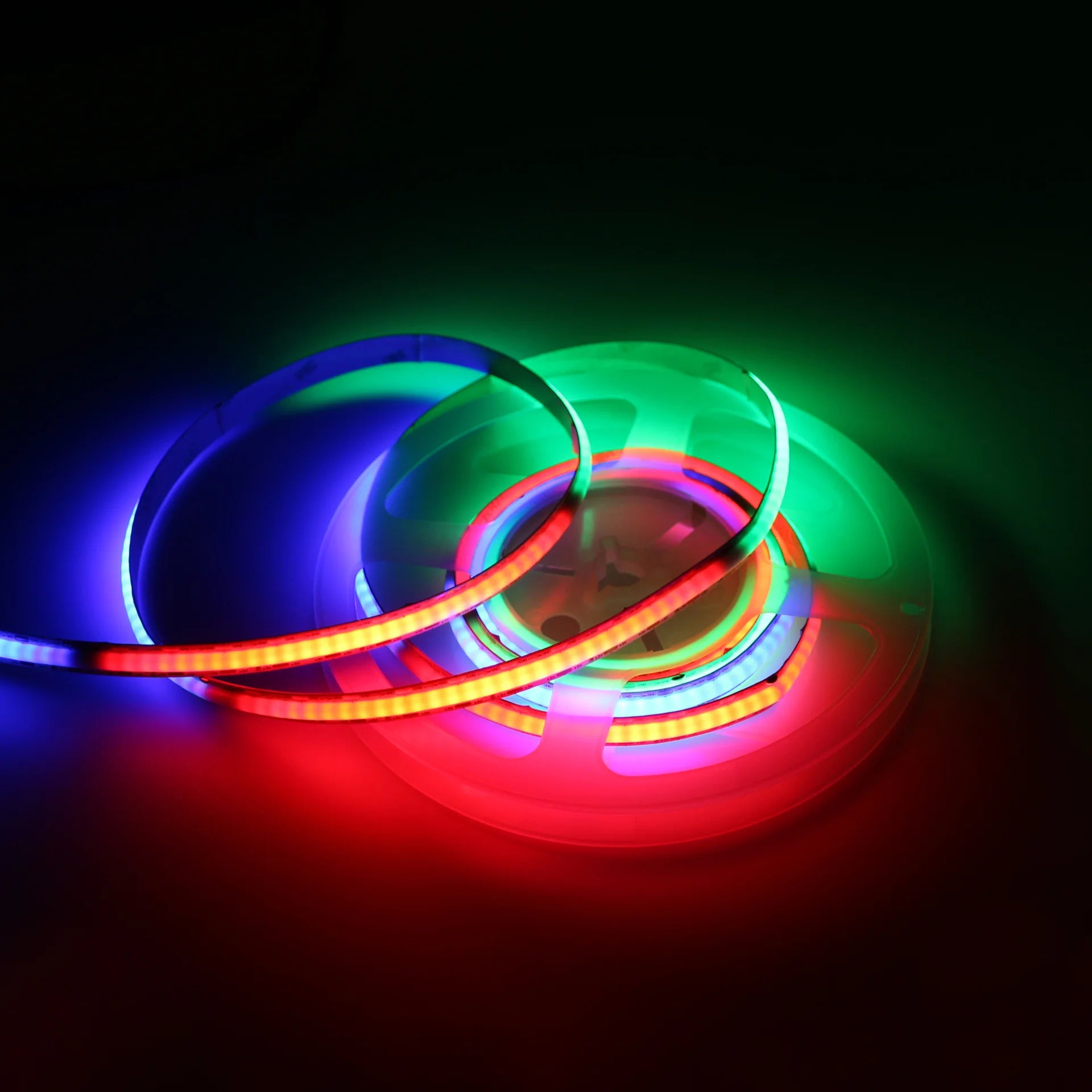 Super Bright Cob Led Lights Spi RGBW 24V 784Led 10Mm Cob Horse Running Led Strip