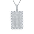 Hiphop New Arrival Moissanite Jewelry Necklace 925 Silver Moissanite Pendant Womens Necklace Mens Necklace