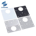 Zuo Gang Furniture Stainless Steel Hinge Side Mounting Repair Piece for Kitchen Cupboard Stainless Steel Hinge Repair Plates