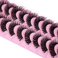 OEM ODM Wholesale Natural False Eyelashes Full Strip Eyelashes 3d 4d 5d 6d 0.05 0.07 0.1 Premium J M Curl Russian Lash Trays
