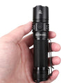 SP35 2200lm USB C Rechargeable Tactical LED Flashlight Powerful Waterproof Torch Light ATR Buck Driver Aluminum Alloy Lamp Body