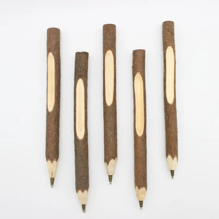 Advertising Promotion Wooden Crafts Pens Tree Branch Handmade Pen Cheap Price Gifts Wooden Ballpoint Pens