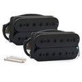 Vintage Alnico 5 Humbucker Double Coil Neck and Bridge Pickup Black Guitar Parts Warm Sound