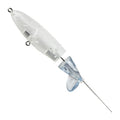New Blank ABS Fishing Lure Whopper Plopper Popper with Rotating Spin Tail for Bass Trout Walleye Pike Musky Lake & River Use