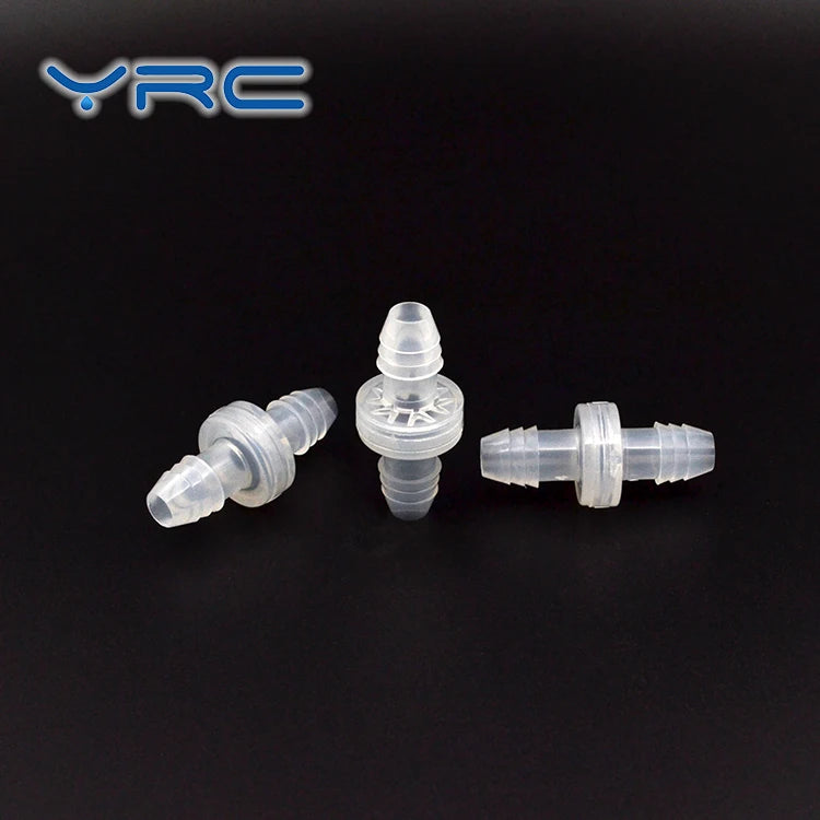 3/8" Mini PP Diaphragm Silicone Check Valve for Gas and Water Flow