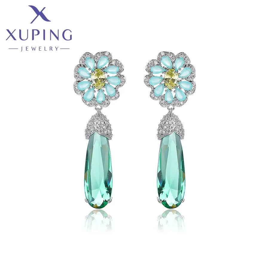 YSearring-1022 Xuping Jewelry Elegant Fashion Exquisite Platinum Plated Jewelry Earrings Festival Gift Ladies Earrings