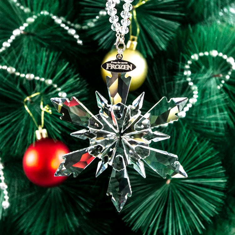 Wholesale Fashion Crystal Christmas Hanging Ornament Crystal Snowflake