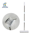 Connected Poles 2-in-1 Dry Broom Bathroom Scrub Cleaning Floor Brush Wiper  Connected Cleaning Brush Cleaning Brush