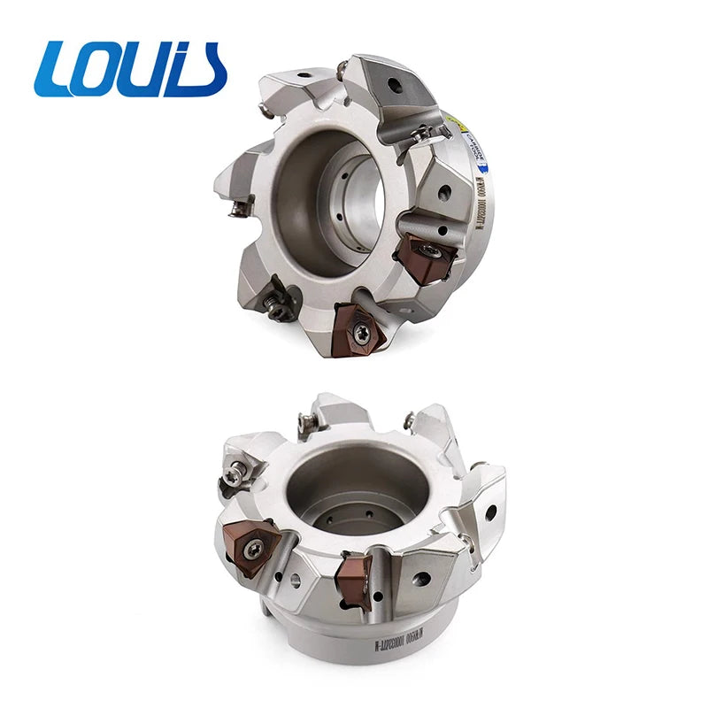 90 Degree Fast Forward Cold Milling Disc MFWN900 Square Hexagon Double WNMU08 Blade Shoulder Milling Heavy Cutting SKD11 TiCN