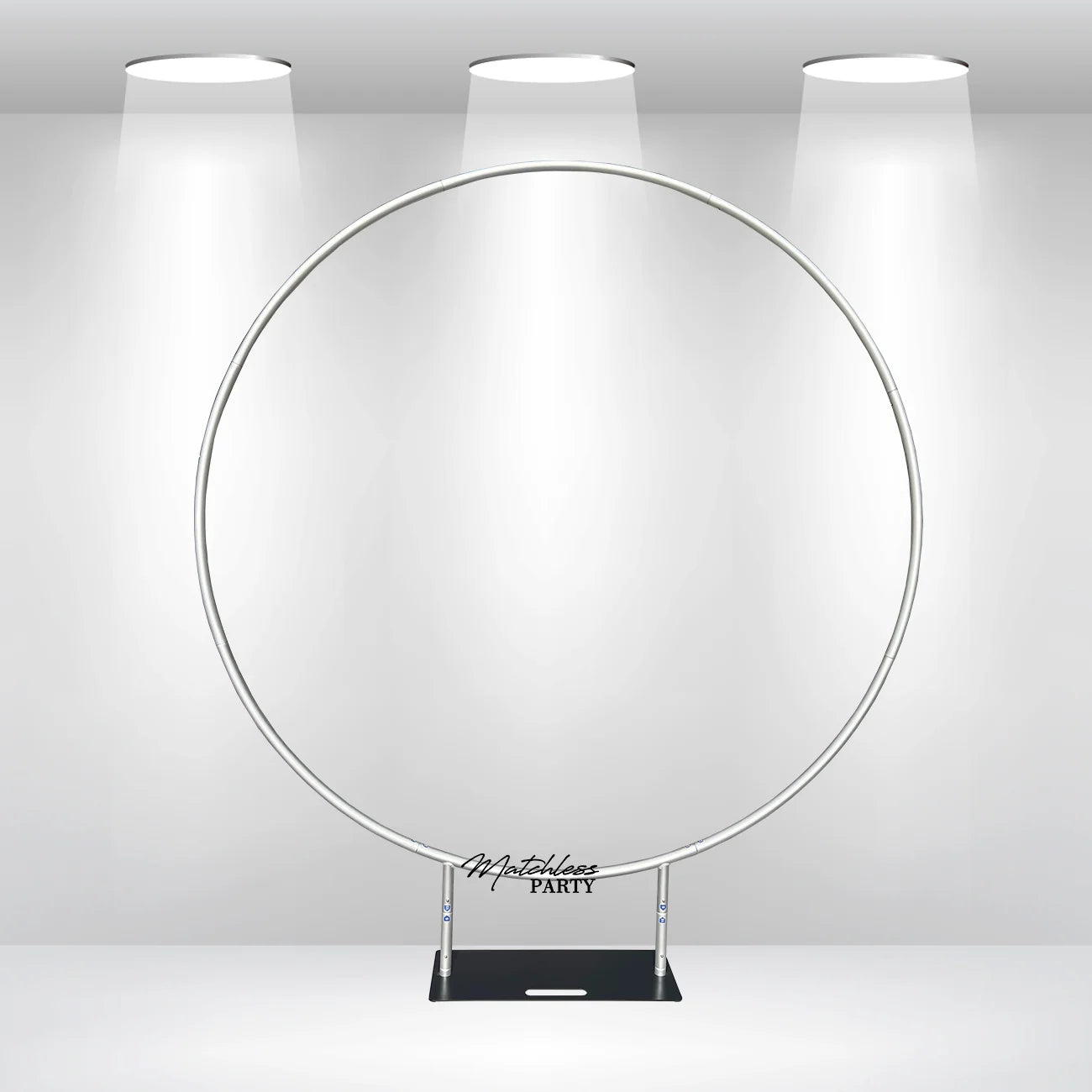 5ft 6ft 6.5ft Birthday Wedding Party Decoration Aluminum Alloy Tube Material Circle Round Backdrop Stand
