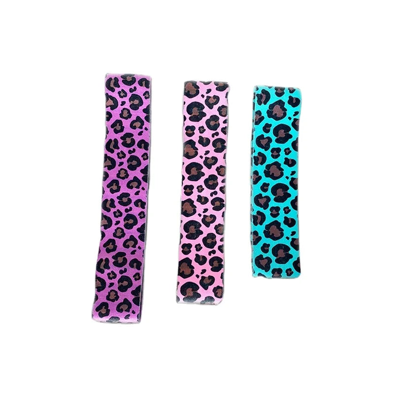 Legs Glutes Yoga Gym Exercise Training Fitness Workout Hip Booty Fabric Resistance Bands Set With Personal Design Printed