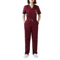 Fashionable Designs Comfortable Modern Hospital Nurse Uniform Scrubs for Women Set Clearance Nursing Tops for Breastfeeding