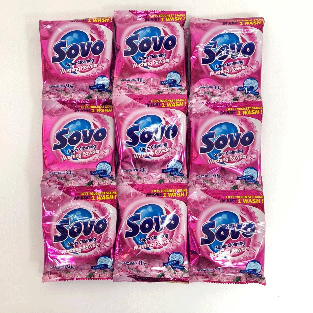 High Foam Disposable Laundry Detergent Powder Stocked Washing Powder for Apparel Washing