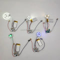 5V Touch Dimming 31mm PCB Led Chip White Warm RGB Remote Night Lamp Light Accessories Solder-free Full Set DIY Assembly Parts