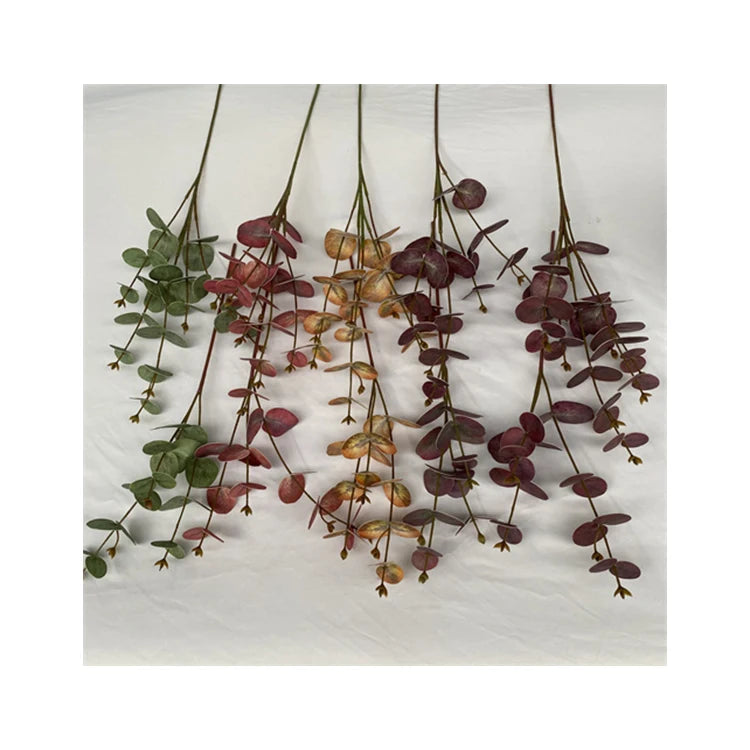 Professional Manufacture  3D Printed Money Leaves Decorative Artificial Flowers