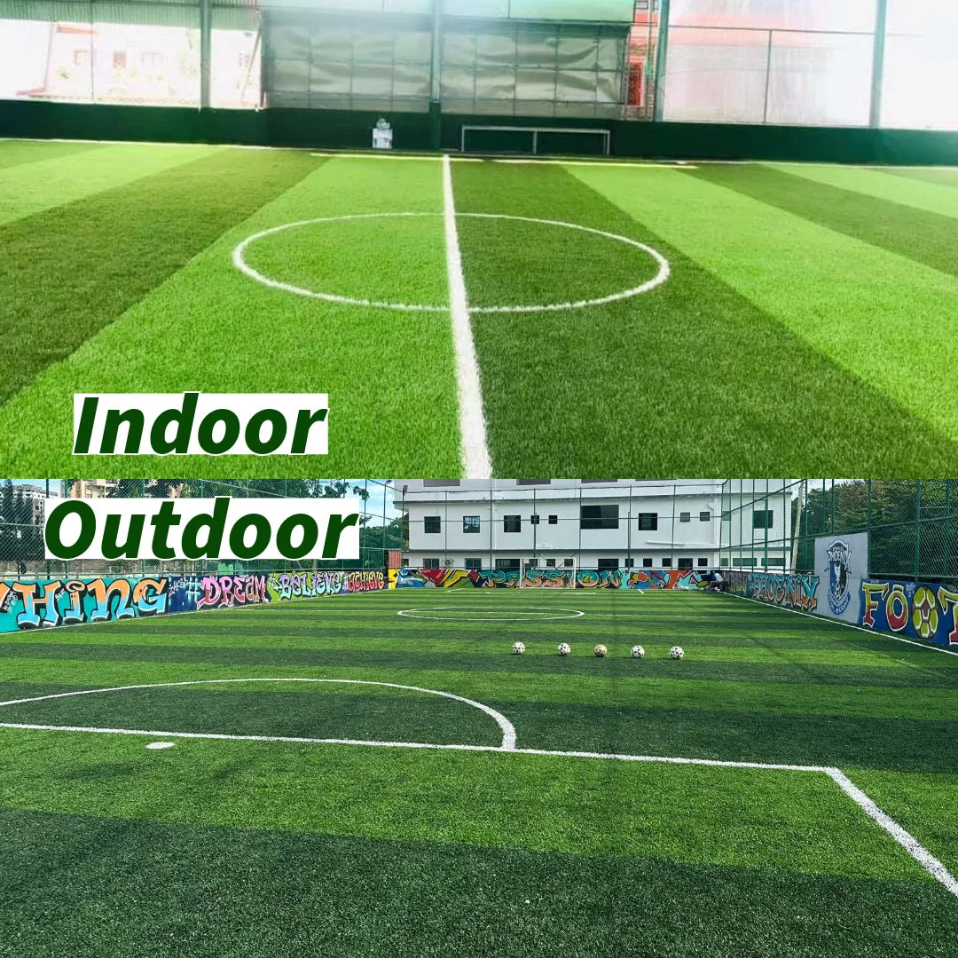 Artificial Turf Artificial Grass Synthetic Grass Carpet Pickleball Basketball Court Grama Cesped Artificial Para Patio Exterior