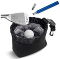 Golf Accessories Waterproof Clean Face Technology Liner Detachable Clip Machine Washable Golf Club and Golf Ball Cleaning Bag