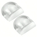 Factory Acrylic Adhesive Plastic Door Stopper Transparent Door Holder Windproof Clear Crystal Door Stop