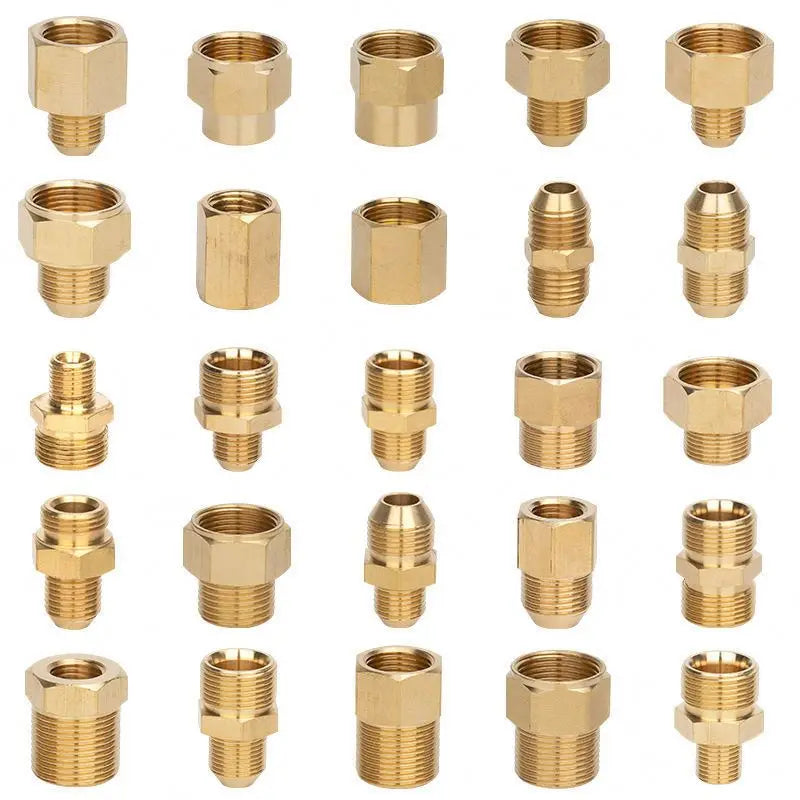 Copper BSP Male Thread Pipe Fitting Adapter Coupler Connector with 3-Year Warranty