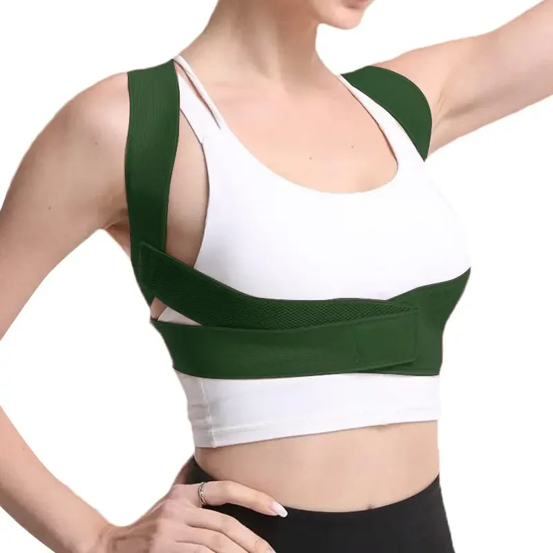 Adjustable Back Shoulder Posture Corrector Belt Clavicle Spine Support Body Sport Upper Back Neck Brace