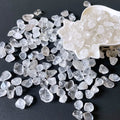 Natural Crystal Gravel Clear Quartz Crystal Chips for Home Decoration