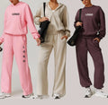 Fitness Clothing Woman Activewear Gym Clothing Tracksuit Jogger Sweatpants And Hoodie Set