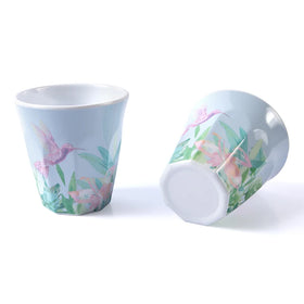 Whosale Design Melamine Tea Cup With Full Color Interior Decal