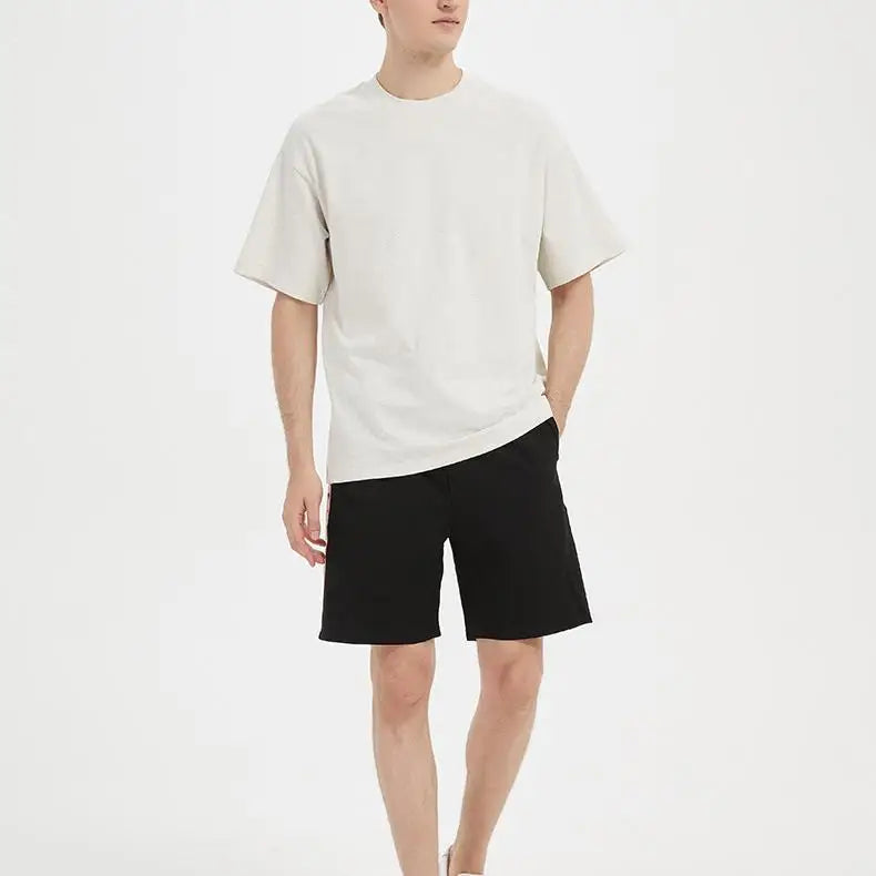 Custom 100% Cotton Men's Oversized T-Shirt Plain Knitted Digital Printing with Unique Pattern Blank Design