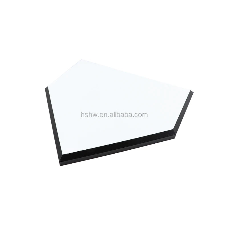 Sport Awards Souvenir Play for Sublimation Eco-Friendly Painted MDF Home Plate Wall Hanging Decor