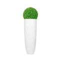 Indoor Large Planter Simplicity Style Tall Floor Flower Pot Decoration for Green Plant Home Modern Restaurants Fiberglass