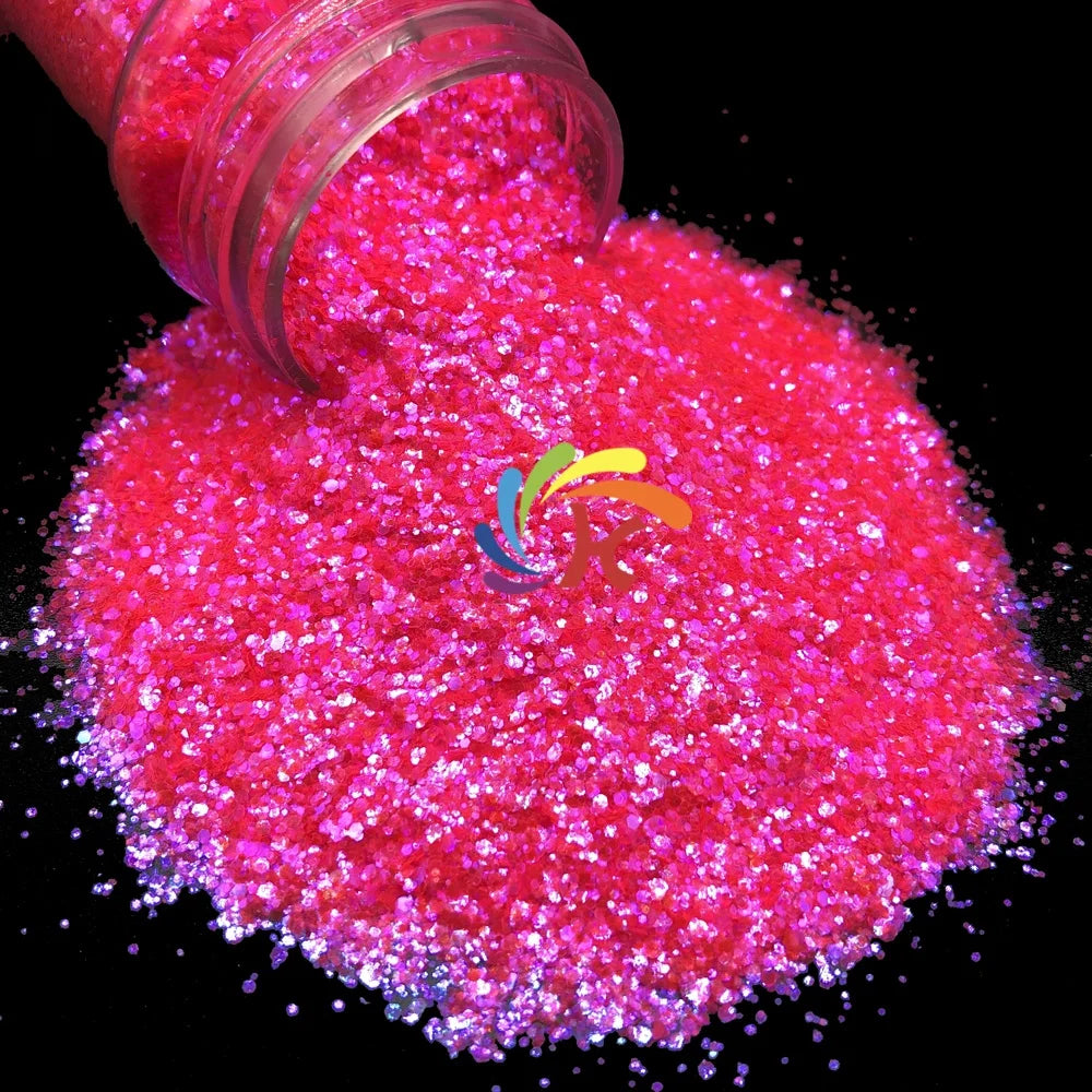 High Quality Cosmetic Grade Wholesale Iridescent Powder Bulk Chunky Mix Glitter Nail Art Tumbler Christmas Craft Glitter