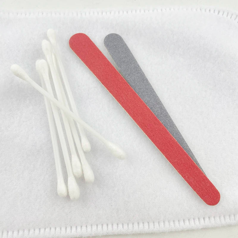 Wholesale Portable Hotel Cotton Pads and Cotton Swabs Disposable Travel Vanity Kit