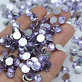 XULIN Ready to Ship 6mm Over 100 Color Flat Back Sliver Bottom Resin Rhinestones Bulk for DIY Mugs Craft Decora
