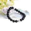 Vintage Beaded Bracelets Mix and Match Three Gemstones Obsidian Bracelet Special Day Gift for Friends