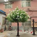 Wedding Decoration Small Sakura Tree Artificial Indoor Cherry Blossom Tree 1.8m White Cherry Blossom Tree